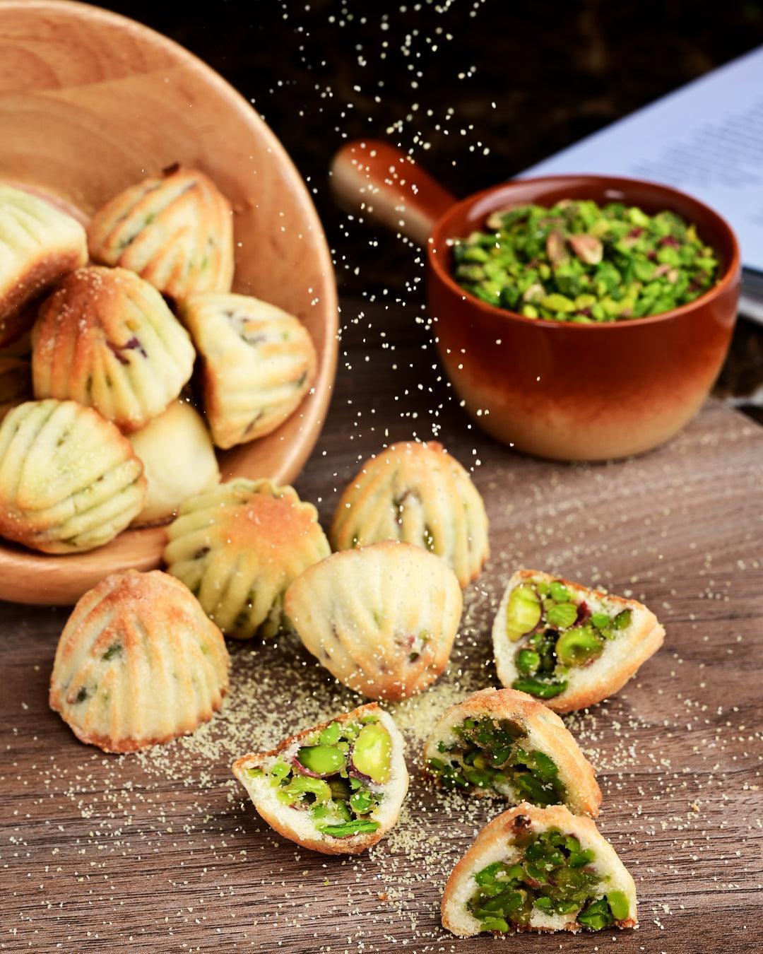 Assorted Maamoul with Pistachios and Walnuts معمول مشكل بالفستق والجوز - Amalina Gourmet
